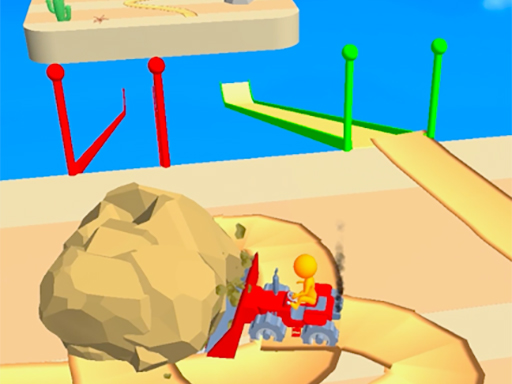 Racing Bulldozer browser game
