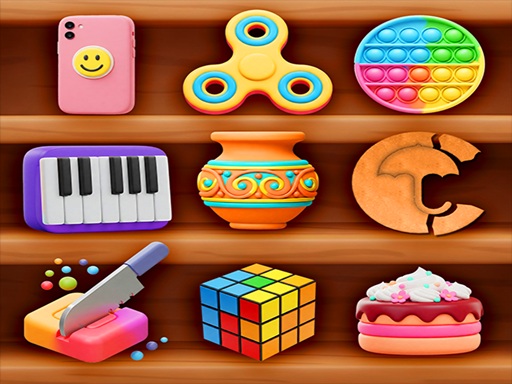 Antistress relaxation toys Mini Games browser game
