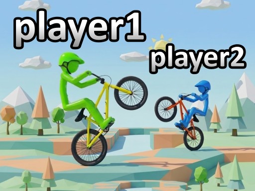 Wheelie Bike For 2 Players browser game
