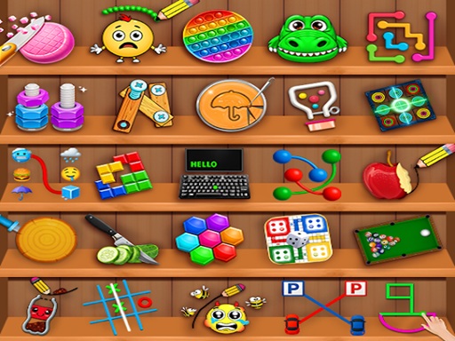 Antistress relaxation toys browser game