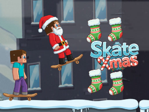 Skate Xmas browser game