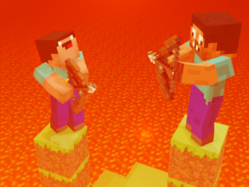 Noob vs Pro But Archers Minecraft browser game
