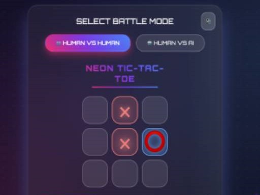 Tic tac toe with AI and multiplayer browser game