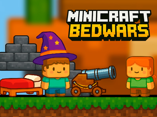 Minicraft Bedwars browser game