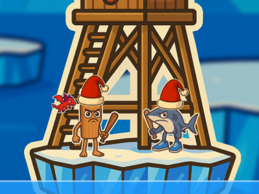 Tung Tung Sahur Snow Arena browser game