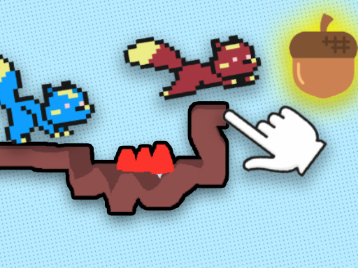 Squirrels Draw your level! browser game