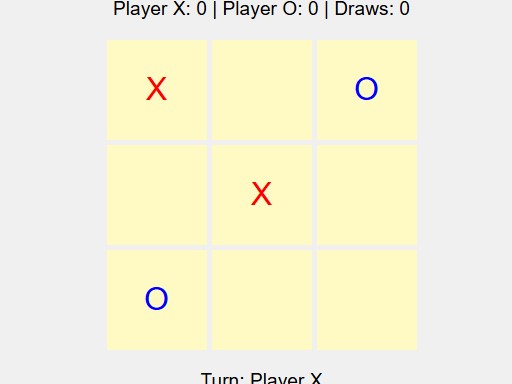 tic tac toe html browser game
