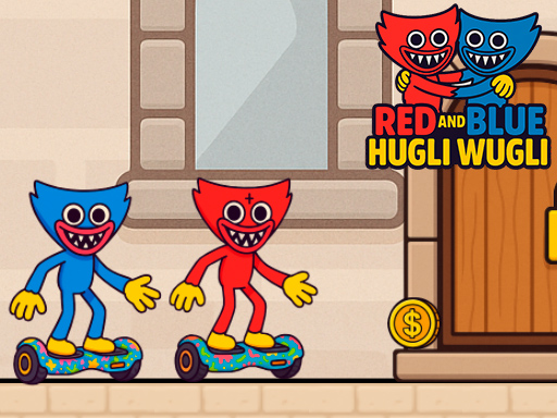 Red and Blue Hugli Wugli browser game