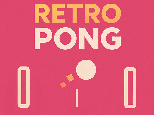 Retro Pong browser game