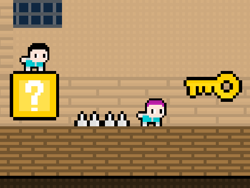 Pixcade 2 Player Escape browser game