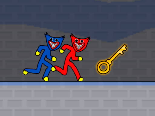 Stickman Huggy Party Duo browser game