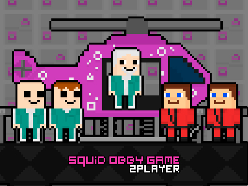 Squid Obby Game 2Player browser game