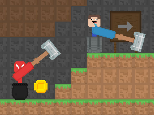 Hammer Climb MinisCrafter browser game