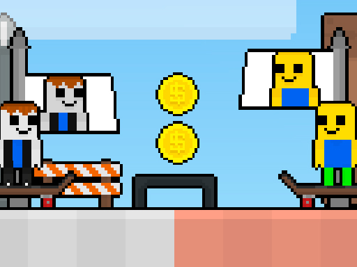 Skateboard Obby 2 Player browser game