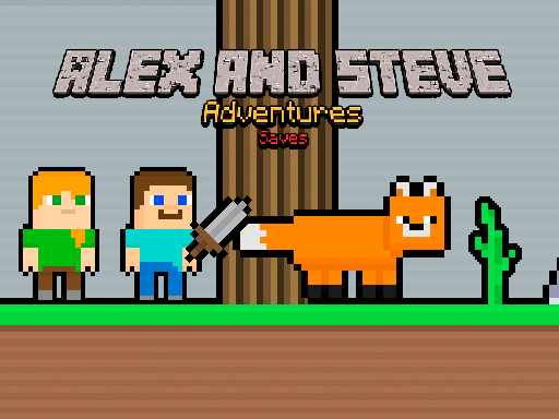 Alex and Steve Adventures Saves browser game