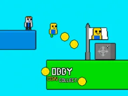 Obby vs Bacon Rainbow Parkour