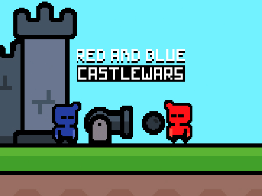 Red and Blue Castlewars browser game