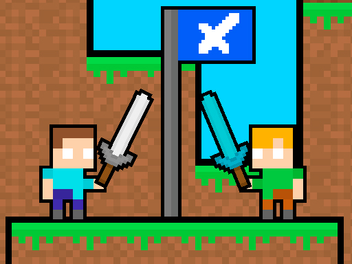 Friends Battle Swords Drawn browser game