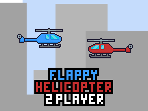 Flappy Helicopter 2 Player browser game