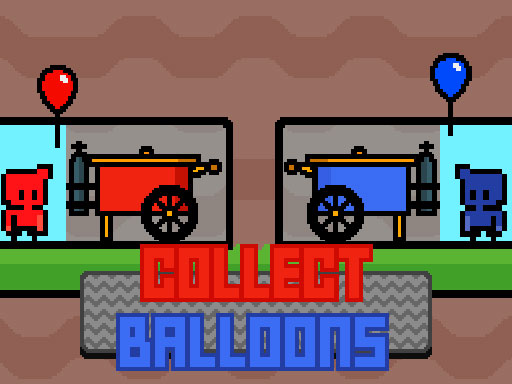Collect Balloons browser game