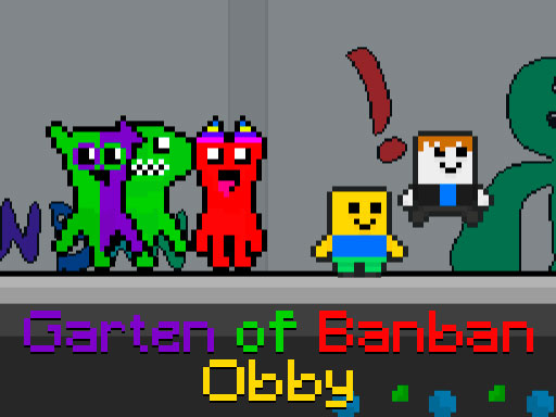 Garten of Banban Obby browser game