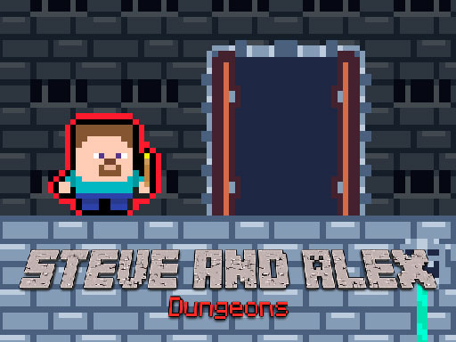 Steve and Alex Dungeons browser game