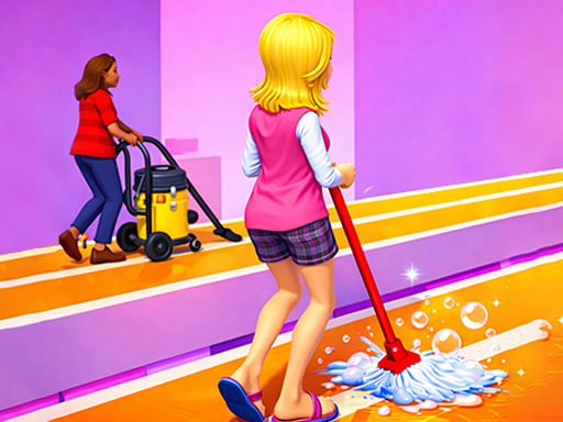 Bridge Cleaner Runner Game browser game
