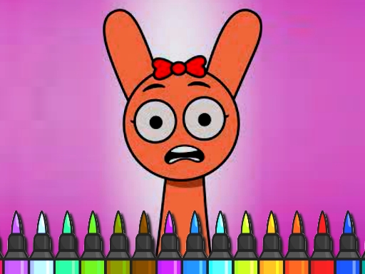 Easy Coloring Sprunki Time browser game