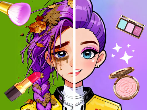 Magic Beauty Makeup browser game