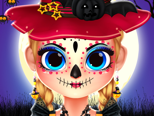 Little Lily Halloween Prep browser game