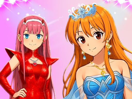 Anime Fashion World Met Gala Magic browser game