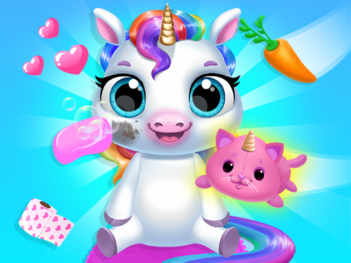 My Baby Unicorn Pony Care 2 browser game