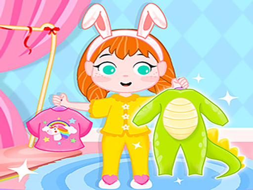 Girls Pajama Party browser game