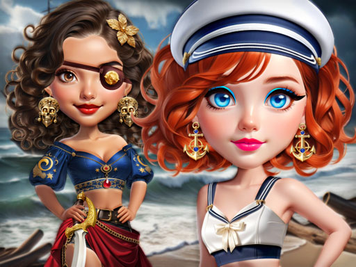 Sailor Chic vs Pirate Charm browser game