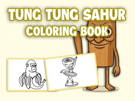 Tung Tung Sahur Coloring Book browser game
