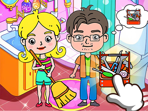 Toka Boka Home Clean Up Design browser game