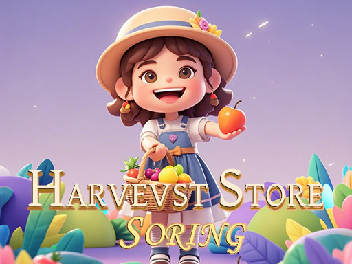 Harvest Store Sorting browser game