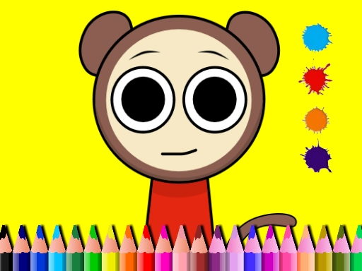 BTS Sprunki Valentine Coloring browser game