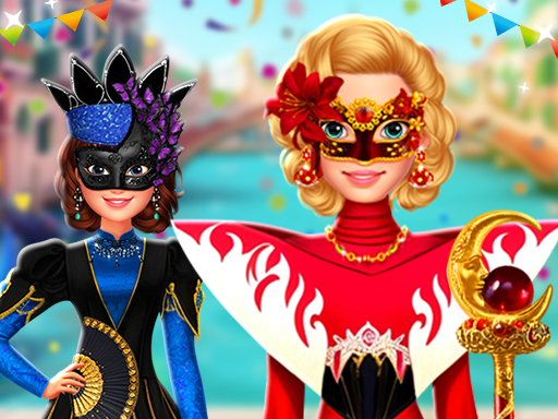 Ellie and Friends Venice Carnival browser game