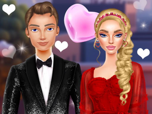 Valentines Day Couple Date browser game