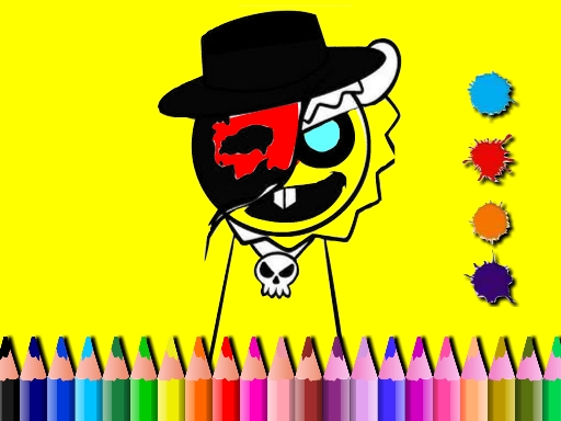 Sprunki Coloring Time browser game