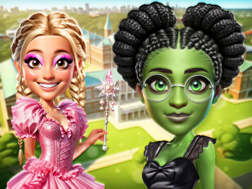 Witch And Fairy BFF browser game