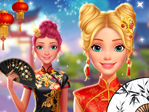Ellie Chinese New Year Celebration browser game