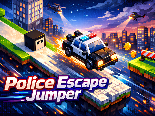 Police Escape Jumper browser game