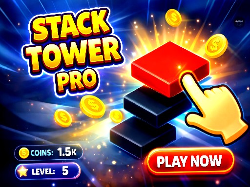 Stack Tower Pro browser game