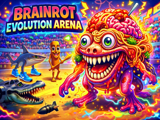 Brainrot Evolution Arena browser game