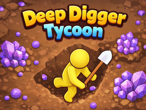 Deep Digger Tycoon browser game