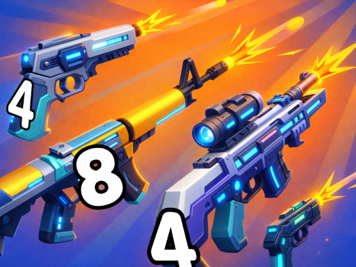 Merge Weapon Run browser game