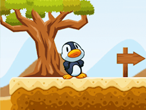 Penguin Run Adventure Game browser game