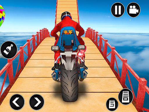 Mega Ramps Bike Stunt Game browser game